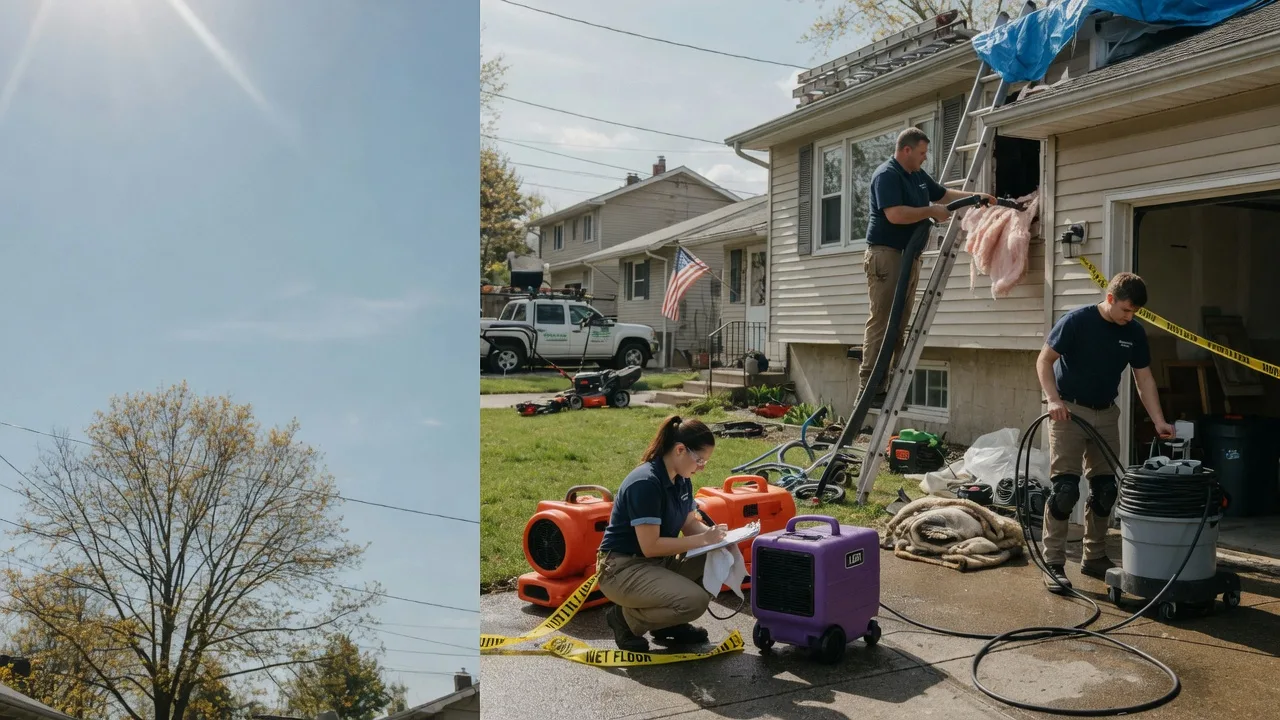 Emergency Water Removal in Sunbury, OH near me